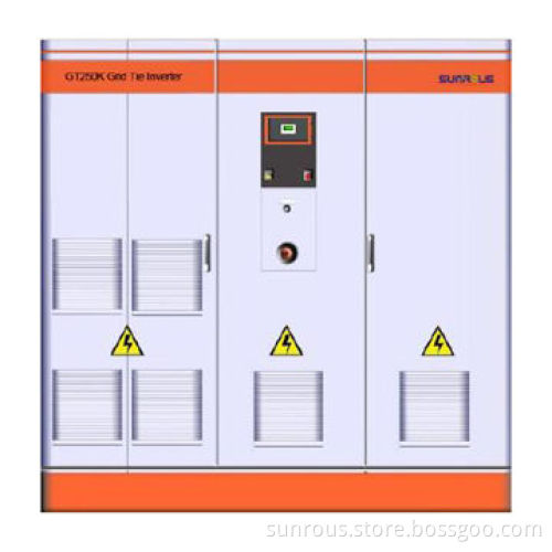 Tri-level Centralizes Inverter 500kW with Wide Range MPPT and Multilingual LCD